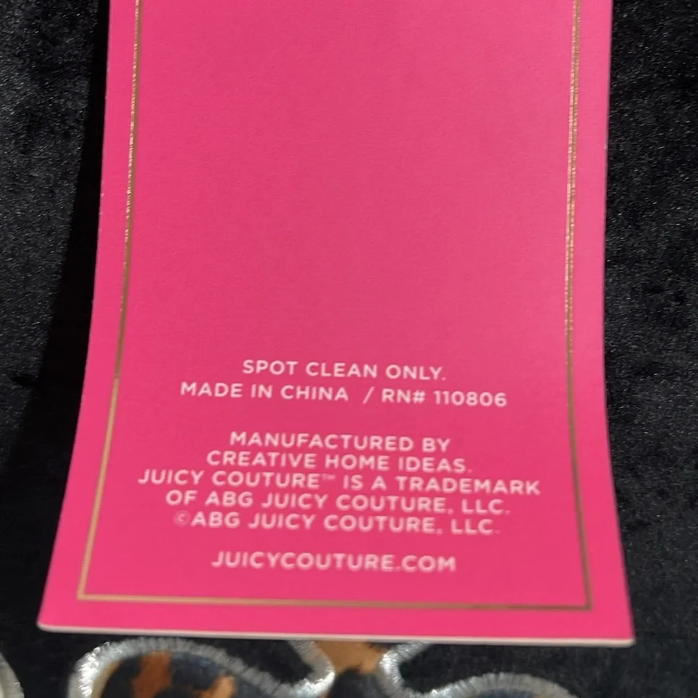Juicy Couture Crown Shape Black 